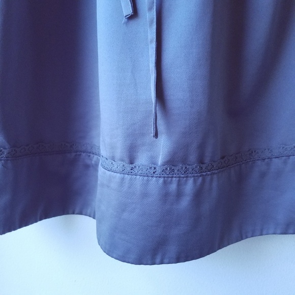 Gray/Silver Ruffled Shift Dress - Picture 5 of 5